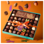Caja 39 chocolates de otoño a juego y tableta de chocolate negro sin personalización - Imagen 4