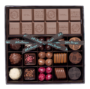 Boite 12 chocolats et amandes assortis et tablette chocolat au lait sans personnalisation - Imagen 2