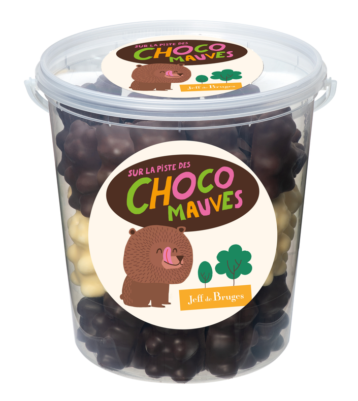 3f2bc0337063f58c5033b22e9f02c3b1766847fb_Seauoursons.png Choco’Mauves - Seau ours en guimauve chocolats assortis - Imagen 1