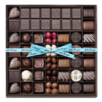 Caja 39 chocolates surtidos y tableta de chocolate negro sin personalización