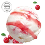 Crème glacée cranberry crumble 2,3 l