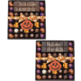 Boite 39 chocolats d'Halloween et tablette de chocolat lait ou noir