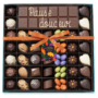 Caja 39 a juego de chocolates de otoño y tableta de chocolate con leche sin personalización - Imagen 2