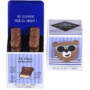Caja cúbica 16 osos en malvavisco chocolate con leche y caramelo