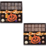 Boite 15 chocolats d’Halloween et sa tablette de chocolat lait ou noir