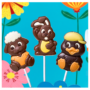 sucette-lapin-pierre-en-chocolat-au-lait - Imagen 2