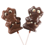 Choco'Cette - Sucette crocodile Chocolat au lait ou noir