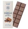 Tablette Nº6 chocolat au lait 36% de cacao gianduja et crêpe dentelle