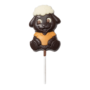 Sucette mouton Loïc en chocolat noir