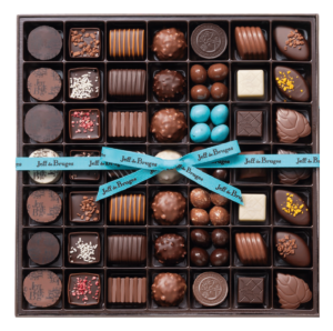 e4cbe46e5682eb417761d79239c2ac989798261f Boite 49 chocolats et amandes jeff et bruges2026 Jeff de Bruges Logroño