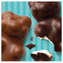 Choco’mauves – Petite boite ours guimauve chocolat noir - Imagen 2